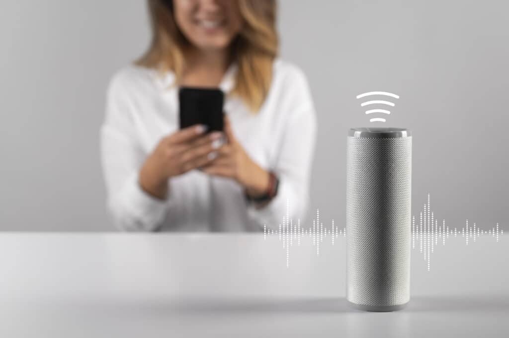 managing smart speakers concept